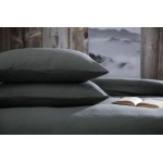 Belledorm Brushed Cotton 12" Fitted Sheets in Charcoal